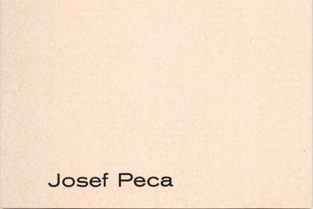 Josef Peca – portréty